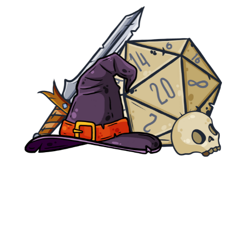 Logo com escritas brancas Central MMORPG