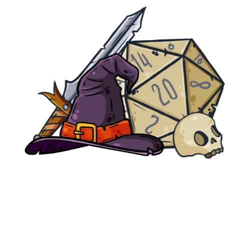 Logo com escritas brancas Central MMORPG